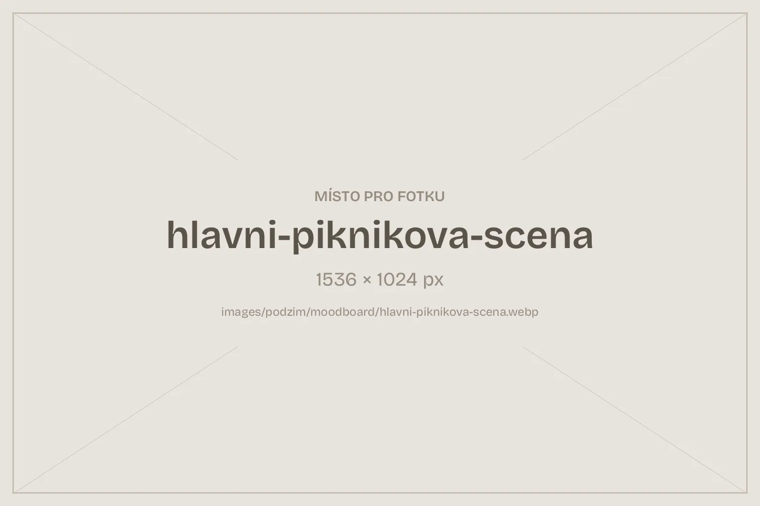 Podzimní pikniková scéna s dekou, jablky a košíky pod stromem